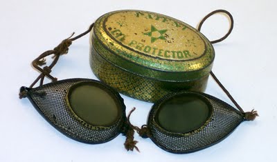 Victorian cinder glasses
