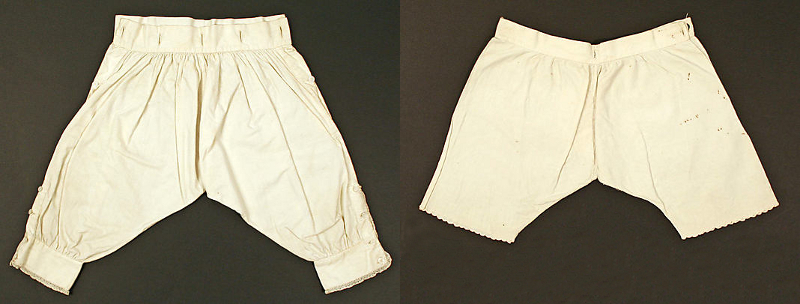 Early Victorian Undergarments; Part 3, pantalettes, pantalets, drawers, &  bloomers