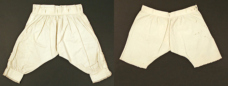 Early Victorian Undergarments; Part 3, pantalettes, pantalets