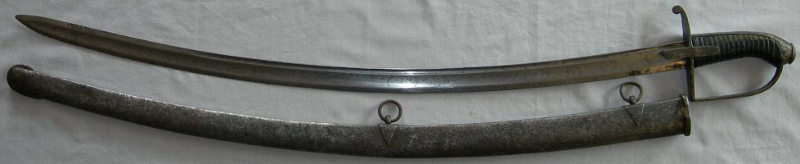 1788 Pattern Light Cavalry Sabre.