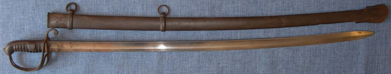 1821P heavy cavalry sabre