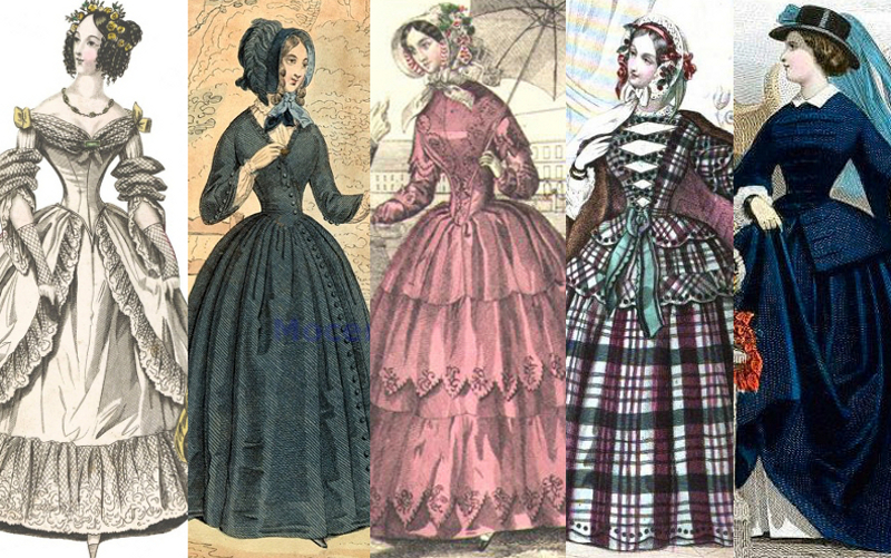 1838 to 1850s feminine ideal