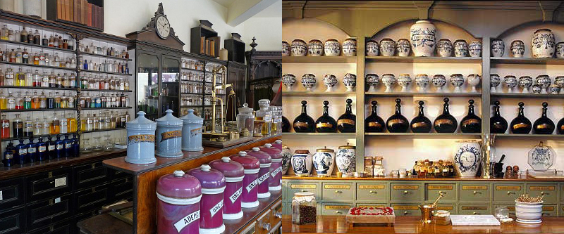 apothecary shops