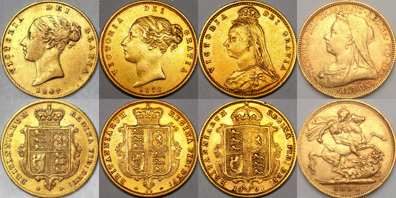 Half sovereigns half sovereigns