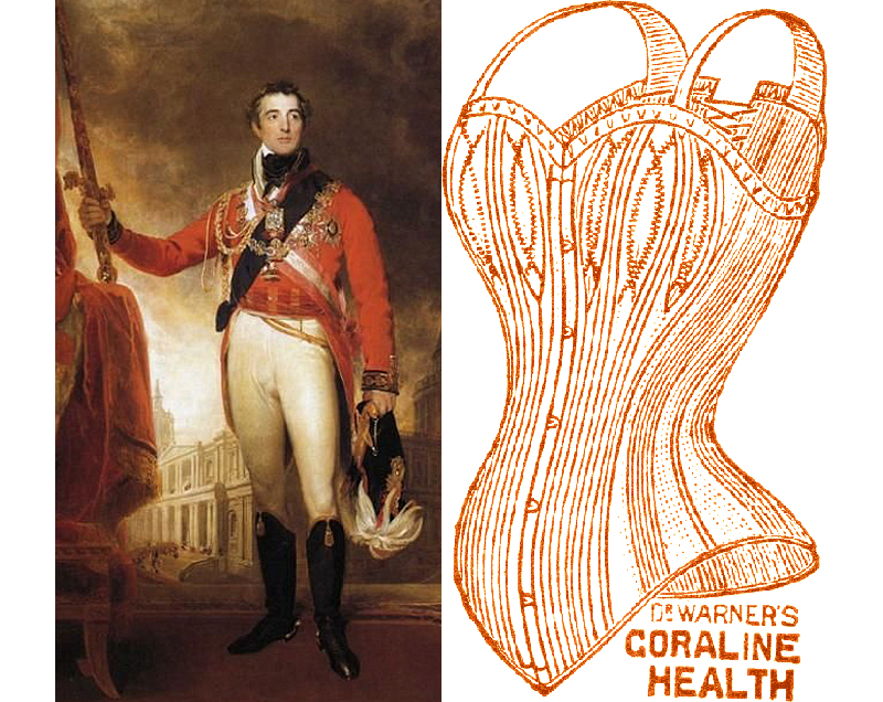 Duke of Wellington, Dr Warner's health corset