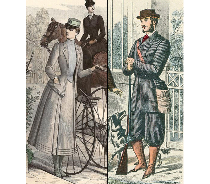 Victorian Fashion Terms; A ~ M