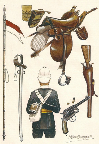 17th Lancers, 1870s