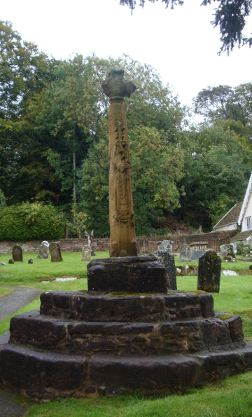 Preaching cross, Crowcombe churchyard.
